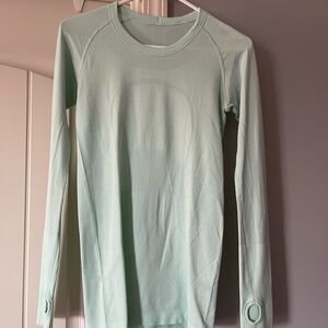 Mint Green Long Sleeve Swiftly Tech